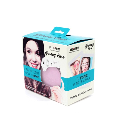 FUNDA DE PIEL PARA INSTAX MINI 8 (ROSA)