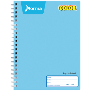 Cuaderno Profesional Norma Color Raya 100 hojas
