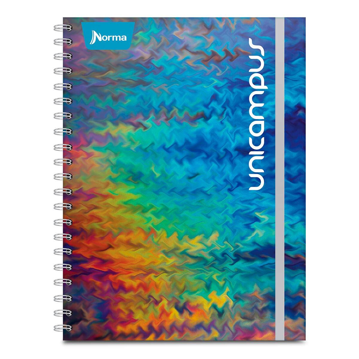 Cuaderno Profesional Norma Unicampus Dura Book Raya 120 hojas