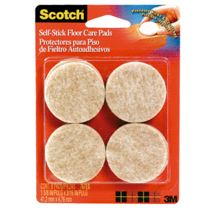 PROTECTOR DE FIELTRO 3M SCOTCH (JUMBO, 8 PZS.) PROTECTOR DE FIELTRO 3M SCOTCH (JUMBO, 8 PZS.)