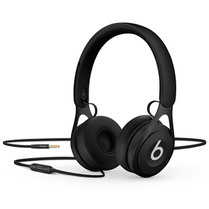 Audífonos de Diadema Apple Beats EP ML992BE/A / On ear / Plug 3.5 mm / Cable plano / Negro Audífonos de Diadema Apple Beats EP ML992BE/A / On ear / Plug 3.5 mm / Cable plano / Negro