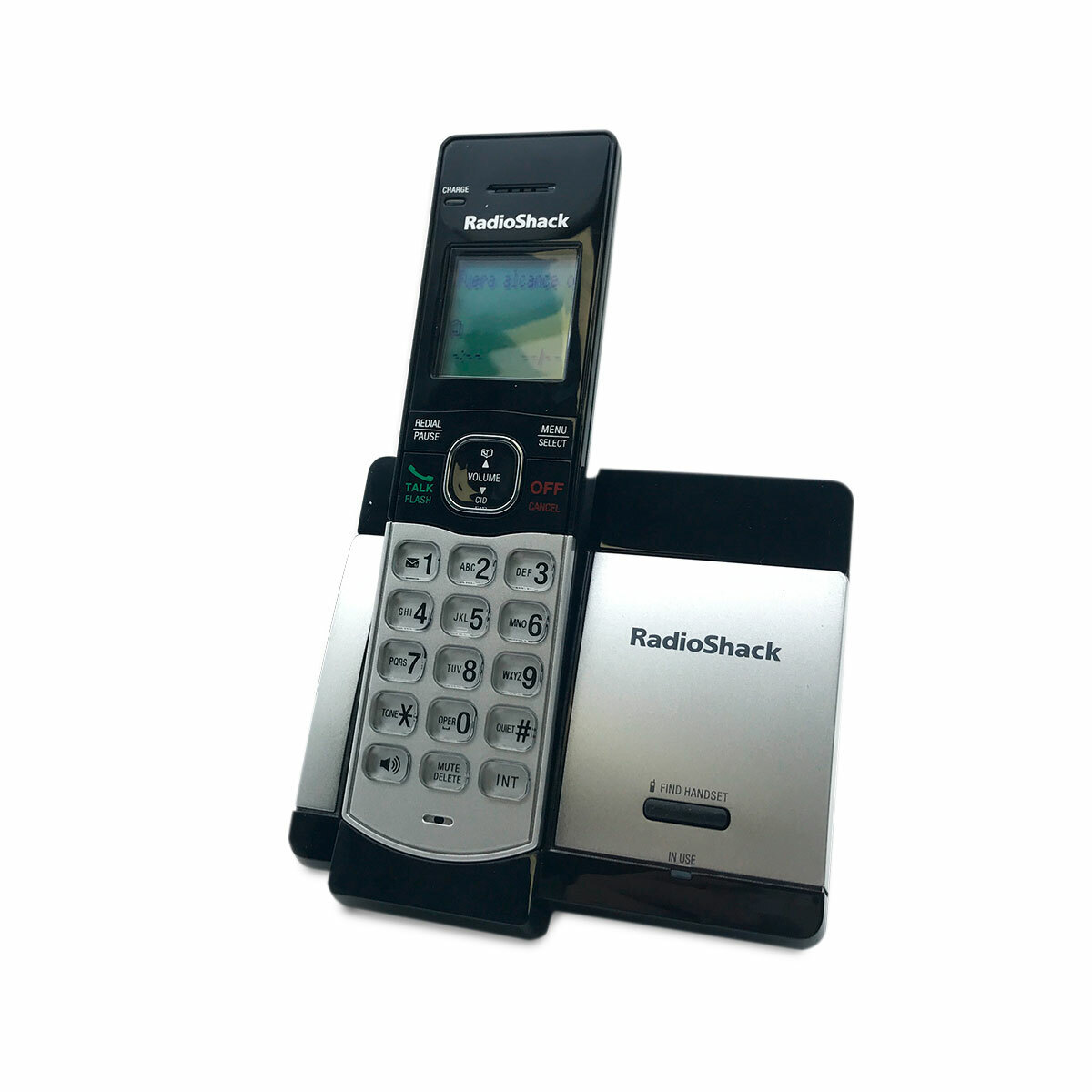 Teléfono Inalámbrico RadioShack CS 5119 Plata