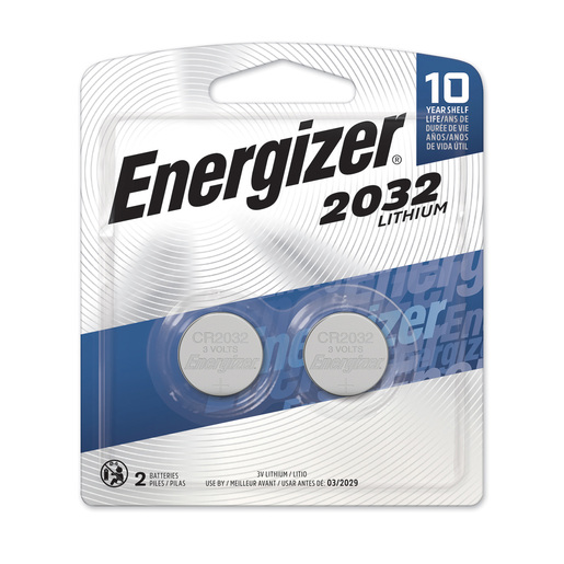 Pila Botón de Litio 2032 Energizer / Paquete 2 pieza