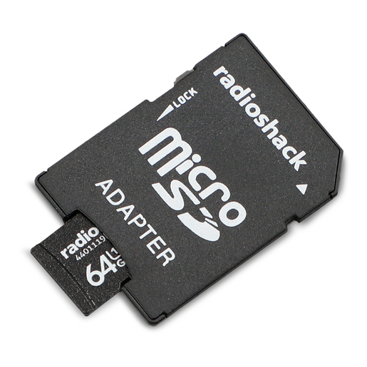 Tarjeta Micro SD RadioShack Clase 10 64 gb