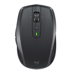 Mouse Inalámbrico Logitech Mx Anywhere 2S / Bluetooth / Receptor USB / Negro con gris / PC / Laptop / Mac Mouse Inalámbrico Logitech Mx Anywhere 2S / Bluetooth / Receptor USB / Negro con gris / PC / Laptop / Mac