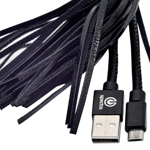 Cable USB en Llavero Spectra Negro