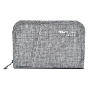PORTA PASAPORTE TRAVEL TIME RFID (GRIS OXFORD) PORTA PASAPORTE TRAVEL TIME RFID (GRIS OXFORD)