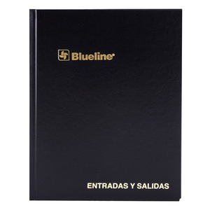 LIBRO DE ENTRADAS Y SALIDAS BLUELINE (40 HOJAS) LIBRO DE ENTRADAS Y SALIDAS BLUELINE (40 HOJAS)