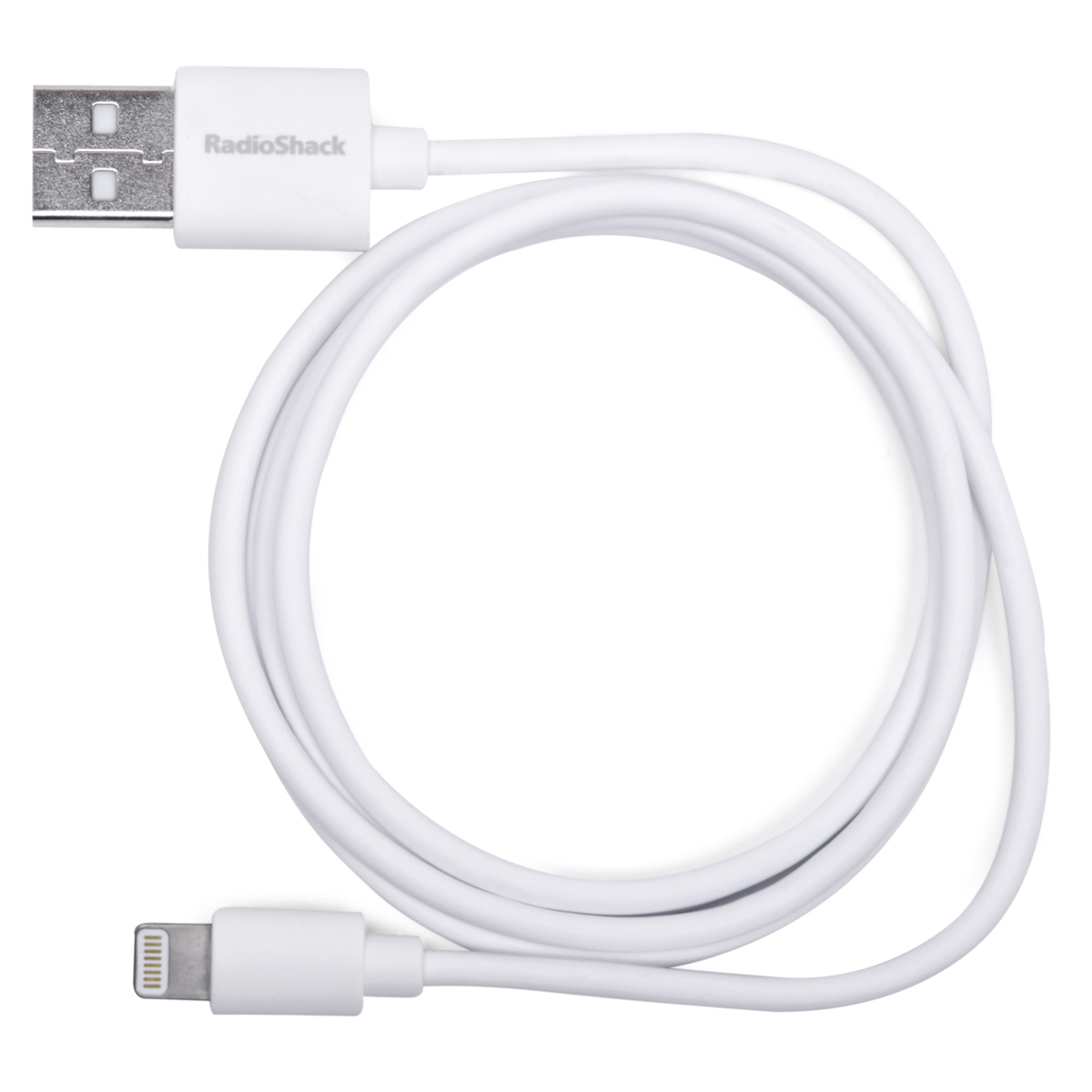 Cable USB a Lightning RadioShack / 2.7 m / Blanco