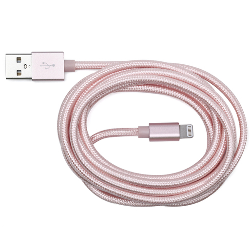 Cable USB a Lightning RadioShack / 1.8 m / Rosa