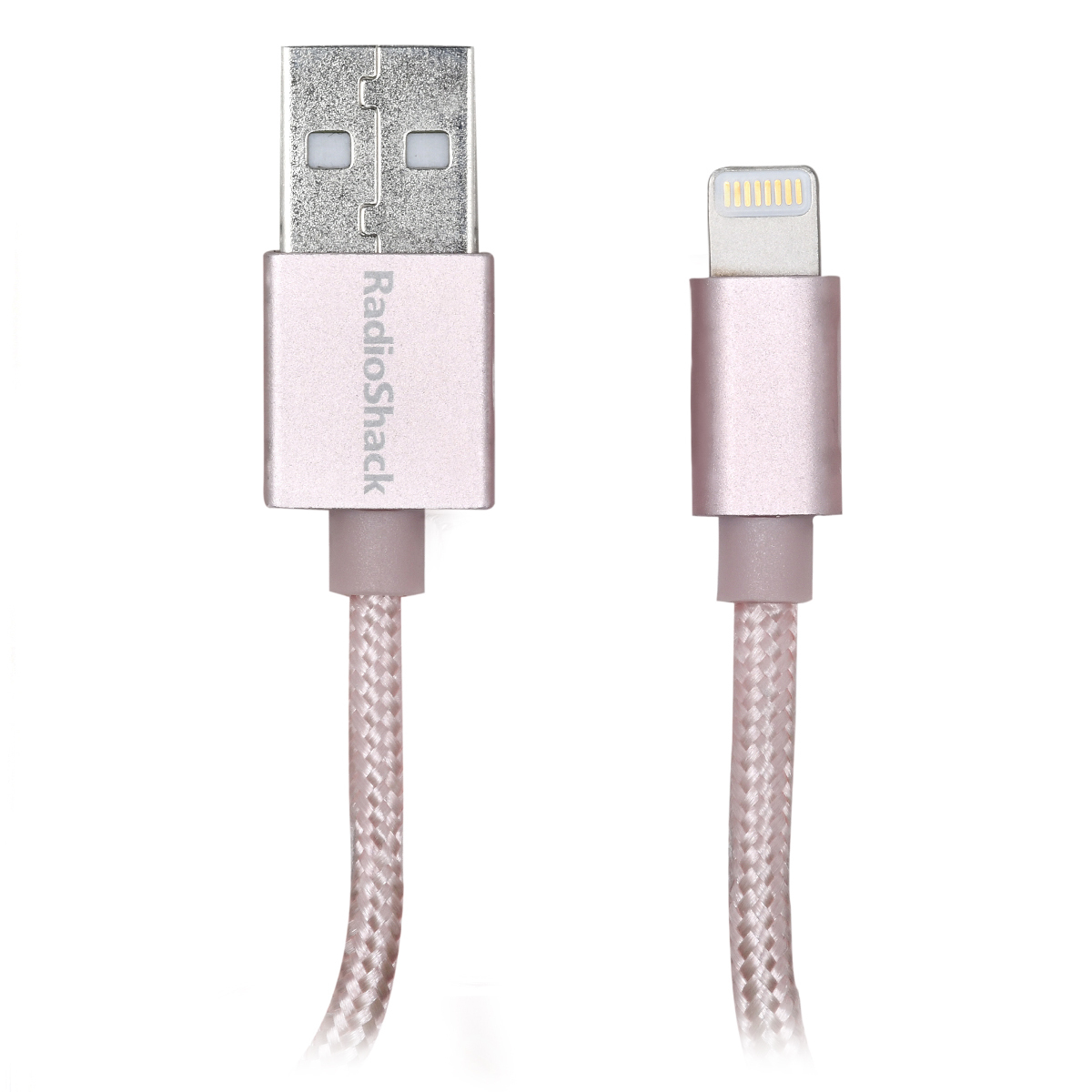 Cable USB a Lightning RadioShack 1.82 m Rosa | Office Depot Mexico