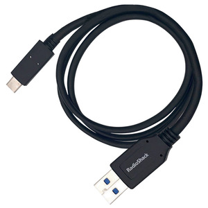Cable USB a Tipo-C RadioShack 26000016 / 1 m / Negro Cable USB a Tipo-C RadioShack 26000016 / 1 m / Negro