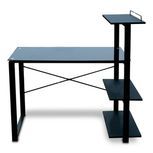 Escritorio para Oficina Red Top DR N 5536 / Negro / Metal / Cristal templado Escritorio para Oficina Red Top DR N 5536 / Negro / Metal / Cristal templado