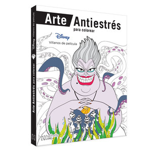 Libro Antiestrés para Colorear Disney Villanos de Película Libro Antiestrés para Colorear Disney Villanos de Película