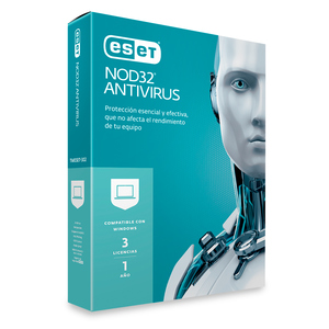 Antivirus Eset Nod32 Licencia 1 año 3 dispositivos Windows Antivirus Eset Nod32 Licencia 1 año 3 dispositivos Windows