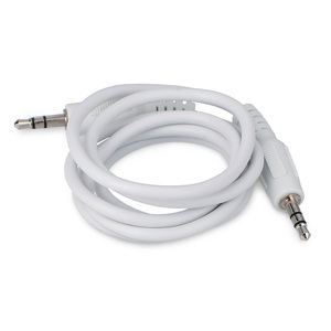 Cable Auxiliar 3.5 mm Spectra / 90 cm / Blanco Cable Auxiliar 3.5 mm Spectra / 90 cm / Blanco