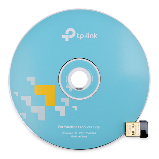 Adaptador WiFi Nano USB Inalámbrico TP-Link TL-WN725N / Negro