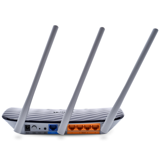 Router Inalámbrico TP Link Archer C20 / 4 Fast Ethernet / 3 antenas / Banda dual / 733 Mbps