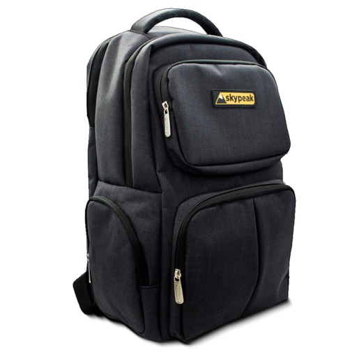 Mochila para Laptop Skypeak ESPB 115BK Gris 15.6 Pulg. Office