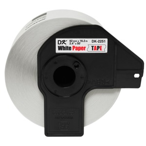 CINTA DE ETIQUETAS BROTHER DK2251 (NEGRO/ROJO SOBRE BLANCO, 62 MM X 15.2 M) CINTA DE ETIQUETAS BROTHER DK2251 (NEGRO/ROJO SOBRE BLANCO, 62 MM X 15.2 M)