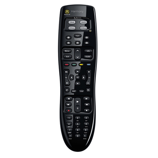 Control Remoto Logitech Harmony 350 / 8 dispositivos / Pantalla TV / Blu ray / Streaming