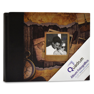 Álbum para Fotos Quadrum Travel / Cartón / 10 x 15 cm / 100 fotos / Café Álbum para Fotos Quadrum Travel / Cartón / 10 x 15 cm / 100 fotos / Café
