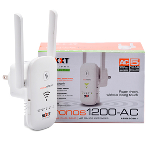 Extensor de Rango WiFi Inalámbrico Nexxt Kronos 1200-AC / 1200 Mbps / Blanco