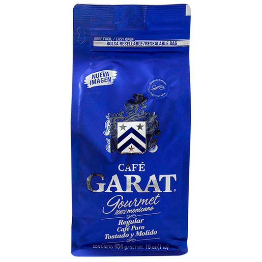 CAFE GARAT MOLIDO 454GR.