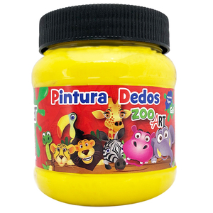 Pintura Dactilar Escolar Zoo Art Amarillo 250 ml Pintura Dactilar Escolar Zoo Art Amarillo 250 ml