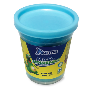 Masa Moldeable Norma / Azul celeste / 1 pieza / 112 gr Masa Moldeable Norma / Azul celeste / 1 pieza / 112 gr