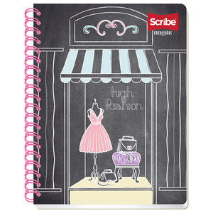 Cuaderno Profesional Scribe High Fashion Raya 100 hojas Cuaderno Profesional Scribe High Fashion Raya 100 hojas
