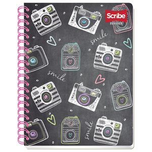 Cuaderno Profesional Scribe Cámaras Cuadro Chico 100 hojas Cuaderno Profesional Scribe Cámaras Cuadro Chico 100 hojas
