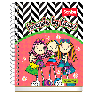 Cuaderno Pocket Fulanitos Raya 100 hojas Cuaderno Pocket Fulanitos Raya 100 hojas
