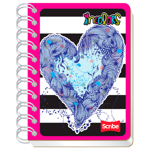 Cuaderno Pocket Scribe Incolors Raya 100 hojas