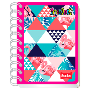 Cuaderno de Bolsillo Scribe InColors Raya 80 hojas Cuaderno de Bolsillo Scribe InColors Raya 80 hojas