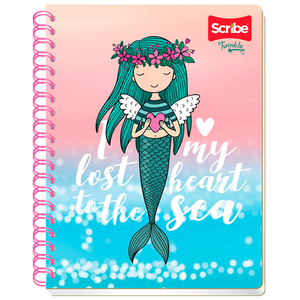 Cuaderno Profesional Scribe Twinkle Sea Raya 100 hojas