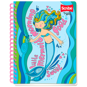 Cuaderno Profesional Scribe Twinkle Sea Cuadro Grande 100 hojas