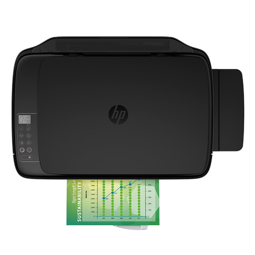Impresora Multifuncional Hp Ink Tank 415 / Tinta Continua / Color / WiFi / USB / Negro