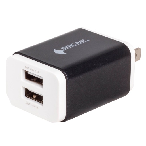 CARGADOR PARA CELULAR SYNC RAY SR-DWC20 (NEGRO)