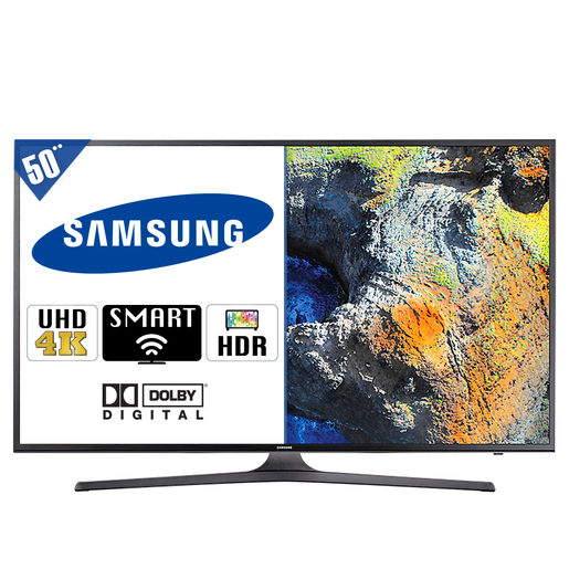 PANTALLA SAMSUNG MU6103 (50 PULG., UHD, SMART TV)