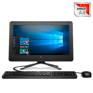 Computadora All in One Hp 20-C401LA / AMD A4 / 19.5 Pulg. / 1tb / 4gb RAM / Negro Computadora All in One Hp 20-C401LA / AMD A4 / 19.5 Pulg. / 1tb / 4gb RAM / Negro
