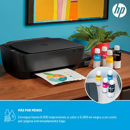 Impresora Multifuncional Hp Ink Tank 315 / Tinta continua / Color / USB