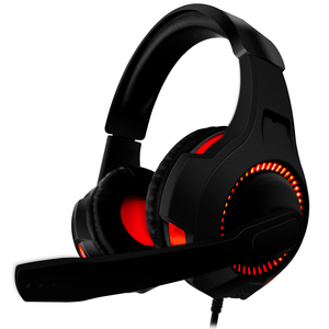 Audífonos Gamer Eagle Warrior Echo / Led / USB / 3.5 mm / Laptop / PC / Negro con rojo Audífonos Gamer Eagle Warrior Echo / Led / USB / 3.5 mm / Laptop / PC / Negro con rojo