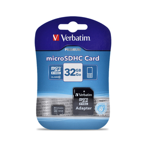 Memoria Micro SD con Adaptador Verbatim / 32gb / SDHC / UHS-I / V10 / Clase 10 Memoria Micro SD con Adaptador Verbatim / 32gb / SDHC / UHS-I / V10 / Clase 10