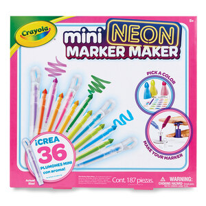 Mini Marker Marker Crayola Neón 187 piezas