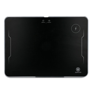 Mouse Pad con Cargador Qi Spectra RC-D1 / Negro Mouse Pad con Cargador Qi Spectra RC-D1 / Negro