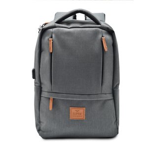 Mochila para Laptop Supra / Gris / 14 Pulg. Mochila para Laptop Supra / Gris / 14 Pulg.