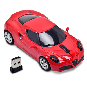 Mouse Inalámbrico Autodrive Carro Alfa Romeo 4C / Receptor USB / Rojo / PC / Laptop / Mac Mouse Inalámbrico Autodrive Carro Alfa Romeo 4C / Receptor USB / Rojo / PC / Laptop / Mac