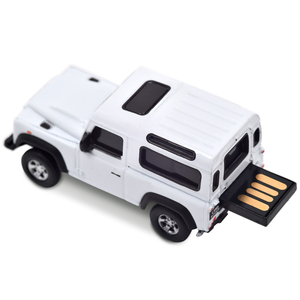 Memoria USB Autodrive Carro Land Rover Defender / 16gb / USB 2.0 / Blanco Memoria USB Autodrive Carro Land Rover Defender / 16gb / USB 2.0 / Blanco