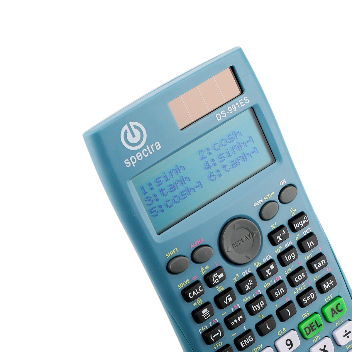 Calculadora Científica Spectra DS991 410 Funciones Azul | Office Depot  Mexico